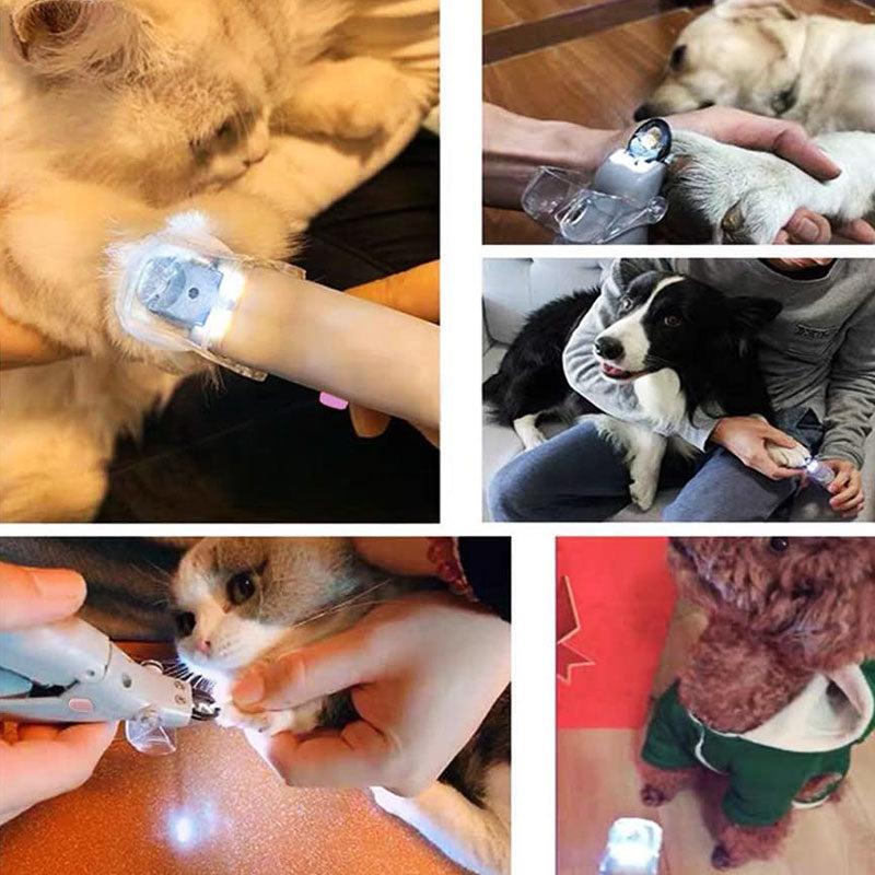 Dog Nail Clipper with Quick Sensor System