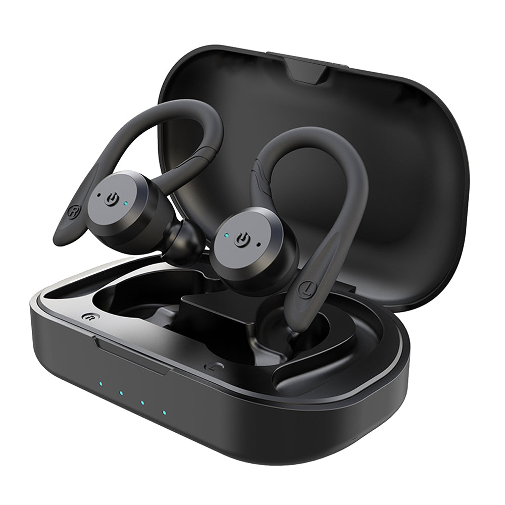 Waterproof Wireless Sport Earbuds, Bluetooth 5.0, IPX7, 20-Hour Playtime