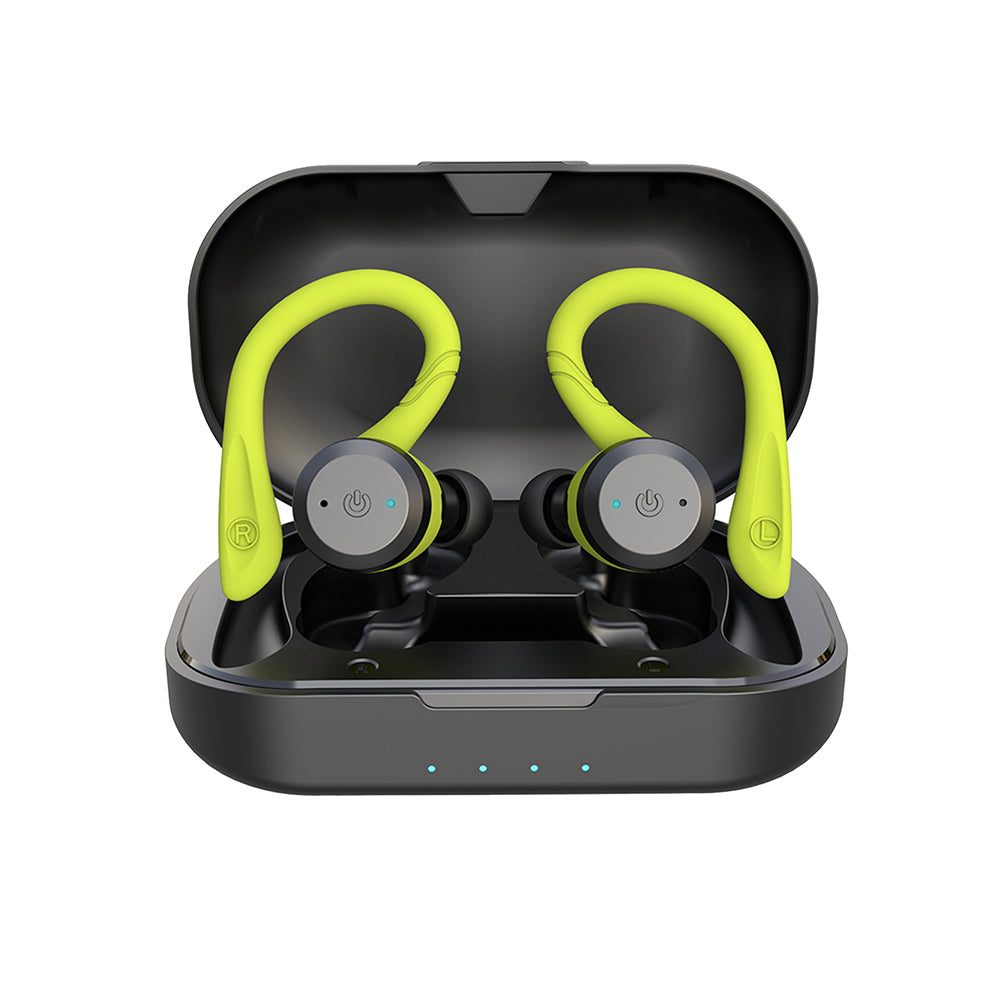 Waterproof Wireless Sport Earbuds, Bluetooth 5.0, IPX7, 20-Hour Playtime