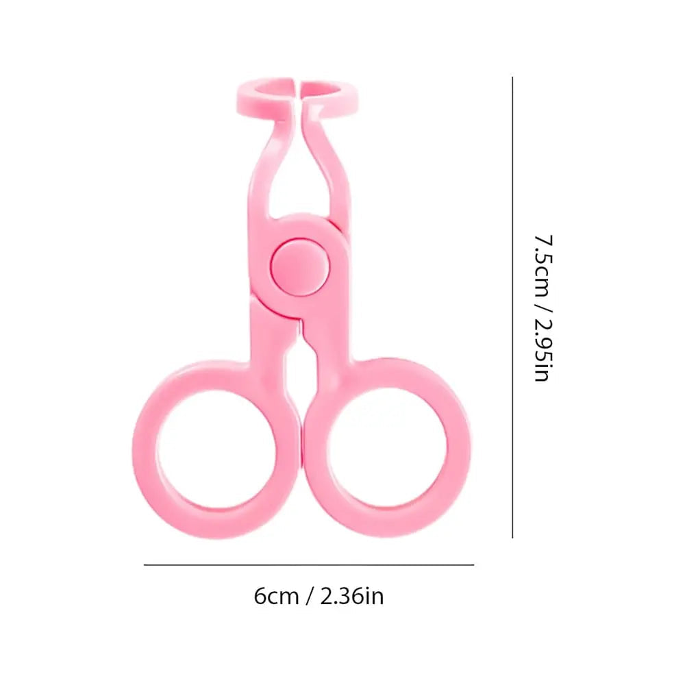 Contact Lens Insertion Aid with Silicone Lid Opener for Hard and Soft Lenses
