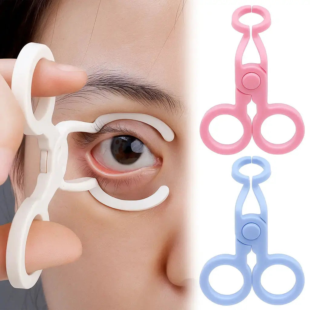 Contact Lens Insertion Aid with Silicone Lid Opener for Hard and Soft Lenses