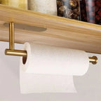 Stainless Steel Wall-Mounted Paper Towel Holder, 33 x 6 cm