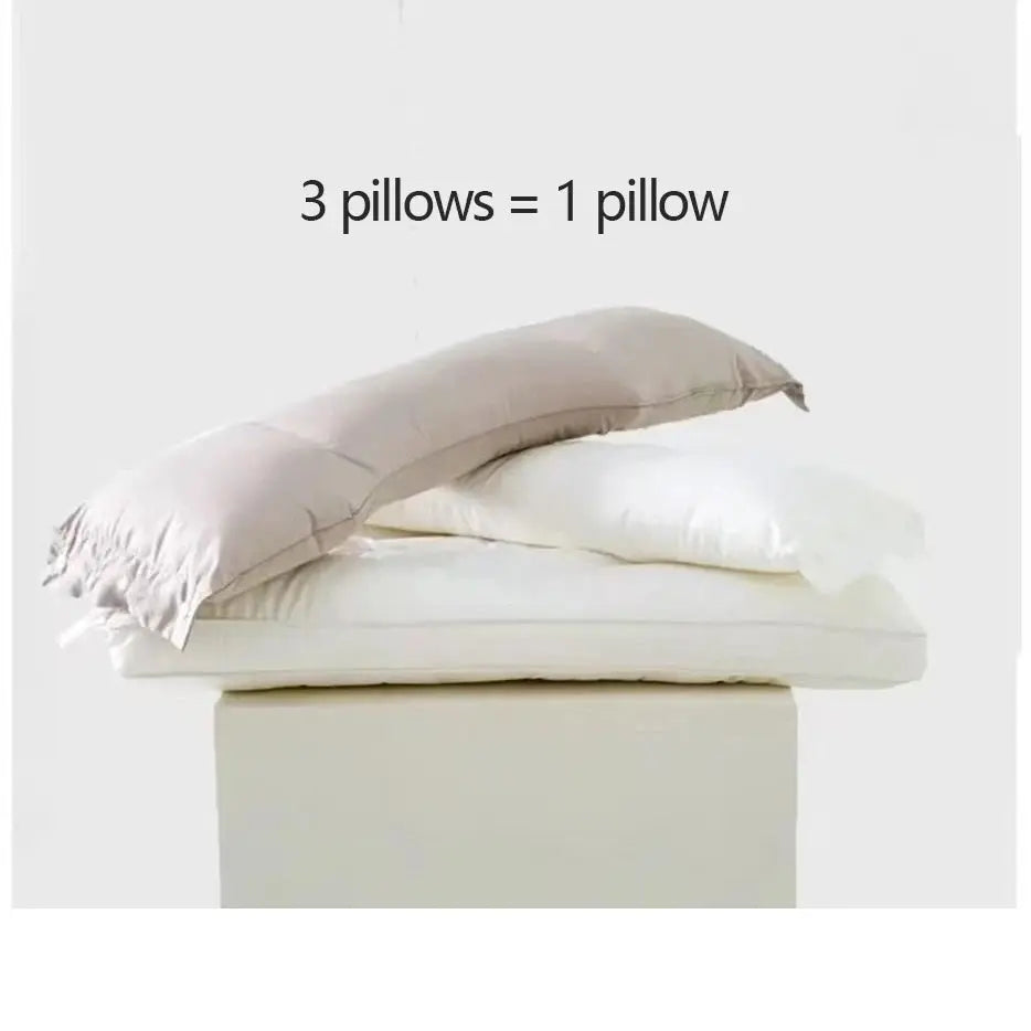 Ergonomic Detachable Double-Layer Neck Pillow for Travel
