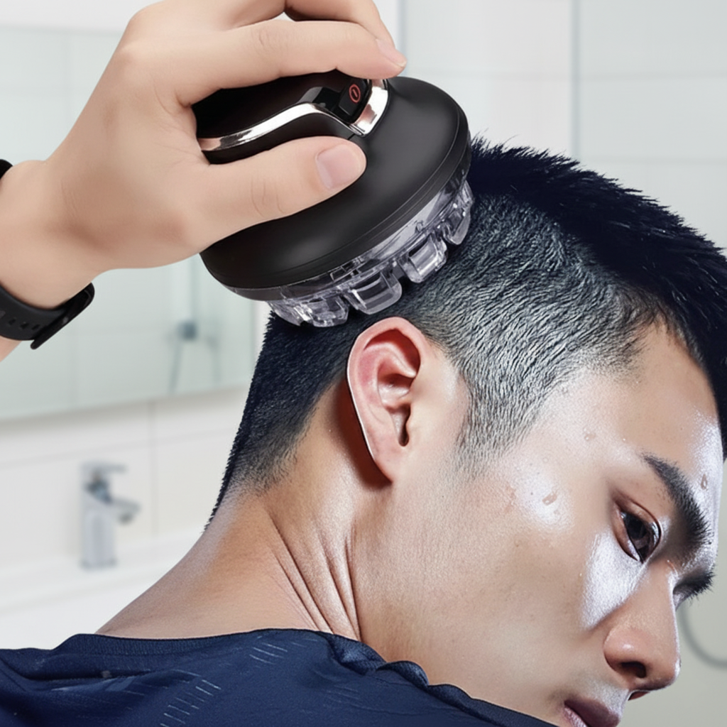 USB-C Rechargeable Cordless Hair Clipper with Stainless Steel Blade