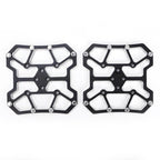 Aluminum Alloy Clipless Pedal Adapters Without Clips, 90 × 90mm, Pair