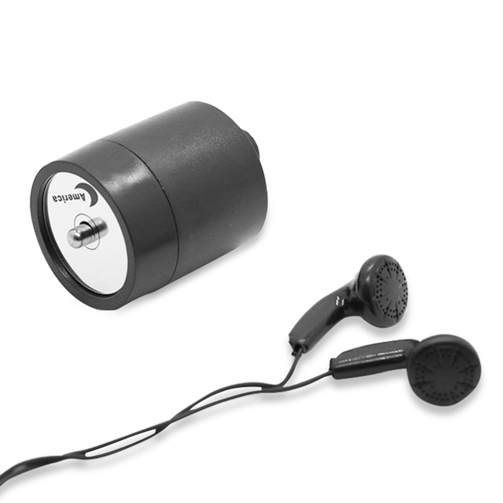 Sound Amplifier Microphone Wall Listening Device with Earphones