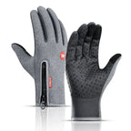 Thermal Water-Resistant Winter Gloves with Touchscreen Fingertips for Biking and Golf