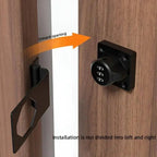 Keyless Combination Door Lock, Zinc Alloy, 9.7 x 4.6 x 2.7 cm
