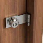 Keyless Combination Door Lock, Zinc Alloy, 9.7 x 4.6 x 2.7 cm