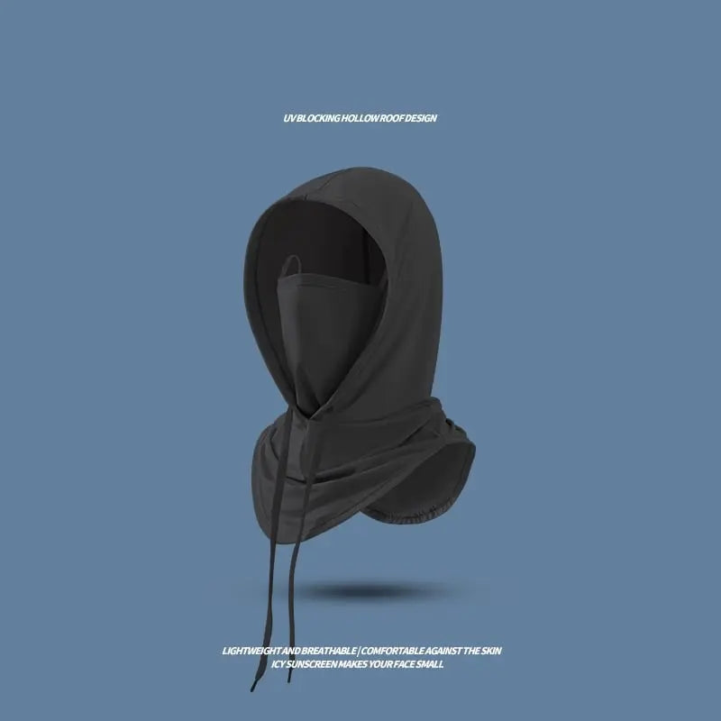 Multifunction Ice Silk Balaclava, 17.5 x 10 cm, Unisex