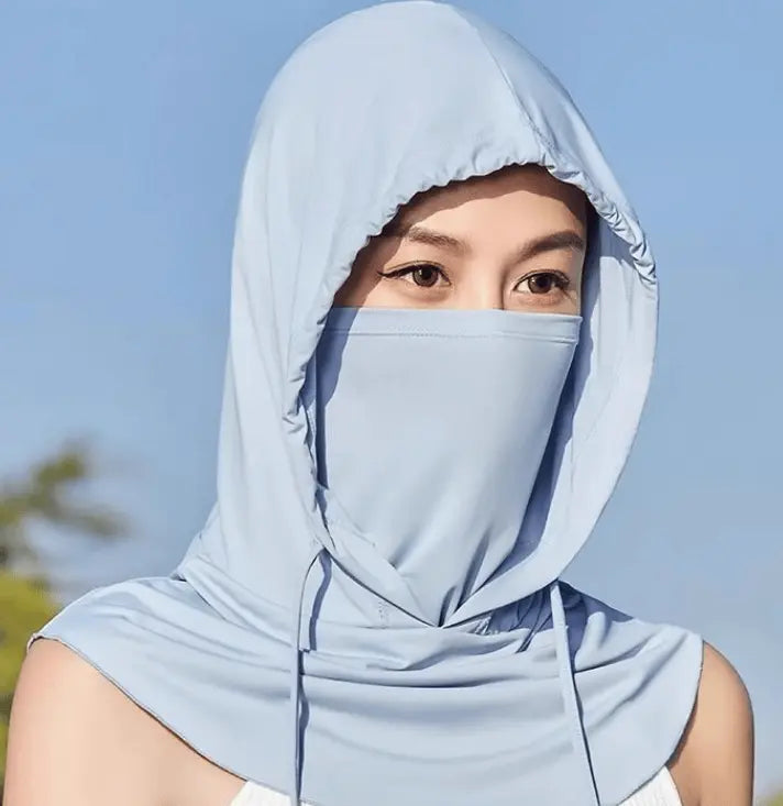 Multifunction Ice Silk Balaclava, 17.5 x 10 cm, Unisex