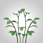 Luminous Bloom LED Plant-Shaped Color-Cycling Lamp, ABS, 110V, 0-5W