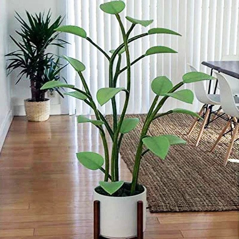 Luminous Bloom LED Plant-Shaped Color-Cycling Lamp, ABS, 110V, 0-5W