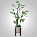 Luminous Bloom LED Plant-Shaped Color-Cycling Lamp, ABS, 110V, 0-5W