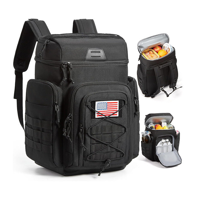 Insulated Tactical Cooler Backpack with MOLLE Webbing