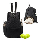 Tennis Backpack with Insulated Compartments and Multiple Pockets