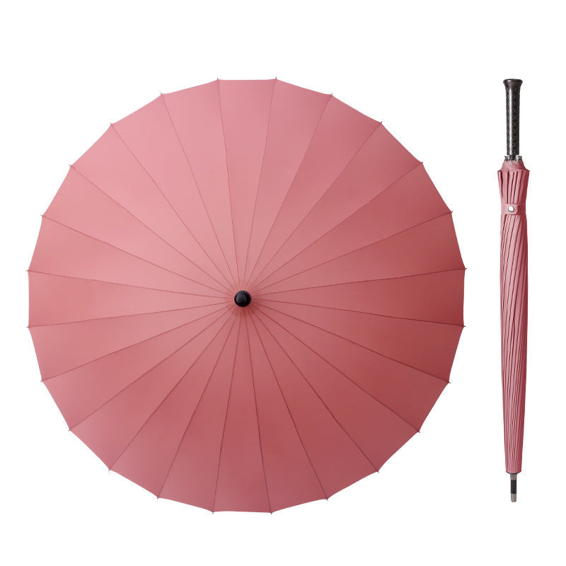 Women’s Classic Folding Rain Umbrella with Ergonomic Handle