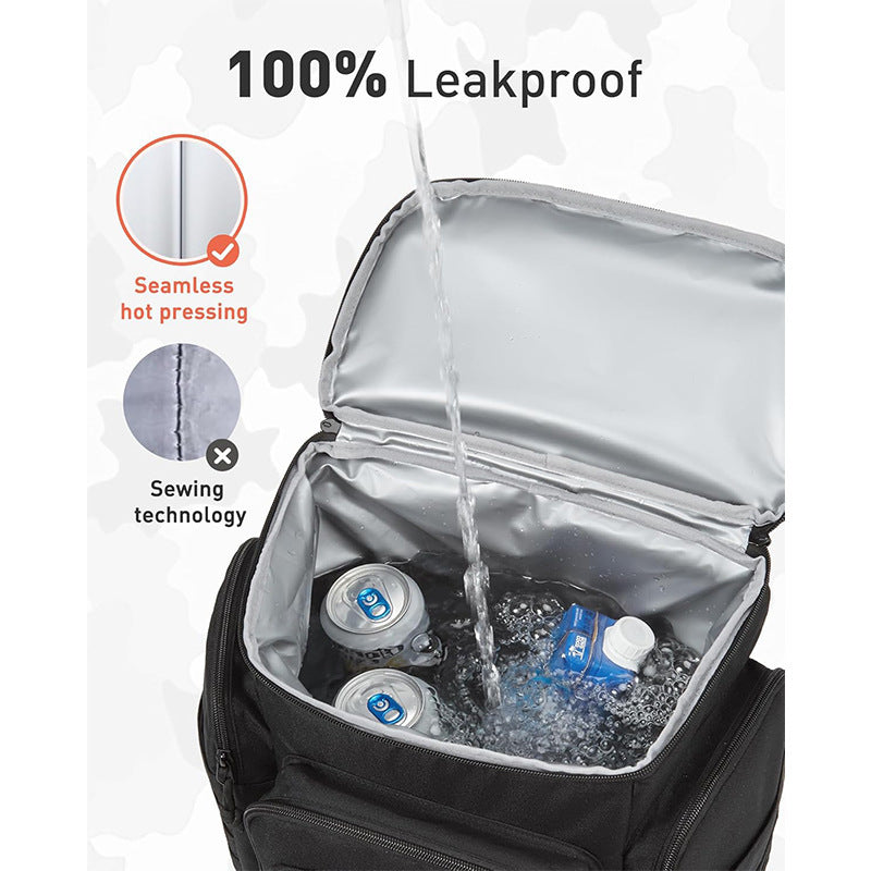 Insulated Tactical Cooler Backpack with MOLLE Webbing