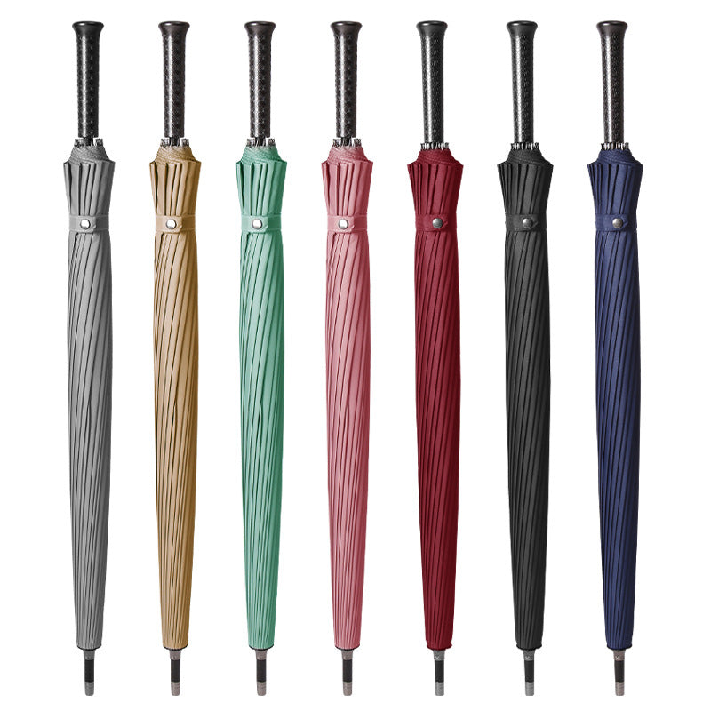 Women’s Classic Folding Rain Umbrella with Ergonomic Handle