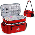 Medical Storage Bag with Shoulder Strap, Handles & Compartments