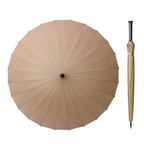 Women’s Classic Folding Rain Umbrella with Ergonomic Handle