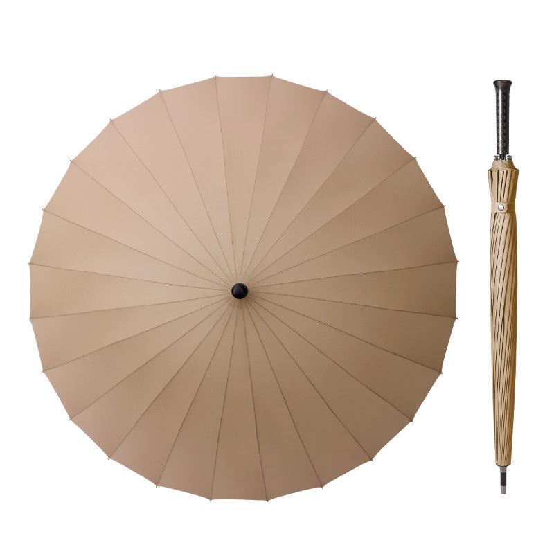 Women’s Classic Folding Rain Umbrella with Ergonomic Handle