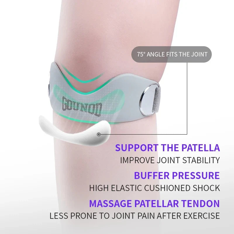 Adult Patella Knee Support Strap, 100% Polyester, Non-Woven