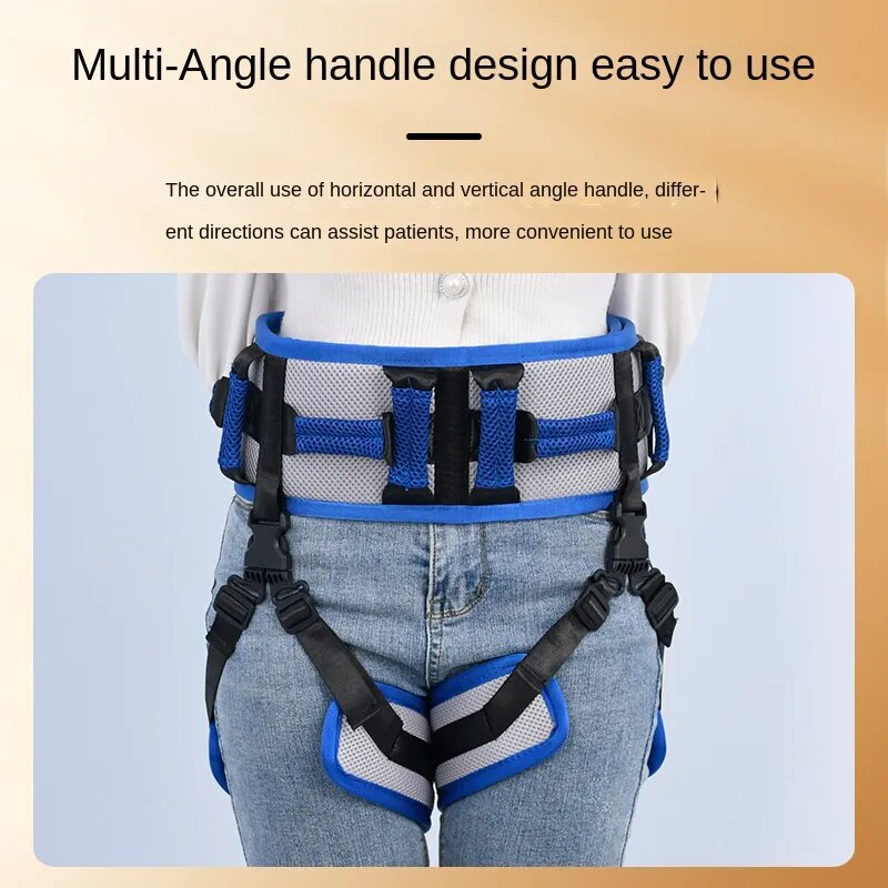 Patient Transfer Belt for Caregiver-Assisted Transfers, Composite Material, S and L