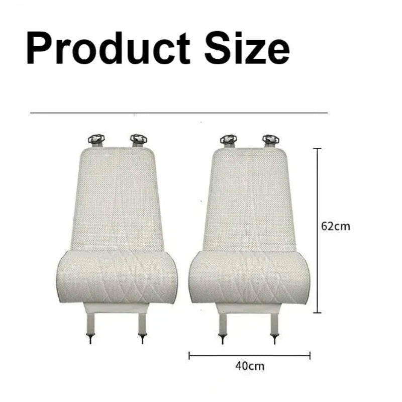 PU Leather Car Seat Thigh Support Cushion with Extended Leg Rest