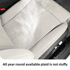 PU Leather Car Seat Thigh Support Cushion with Extended Leg Rest