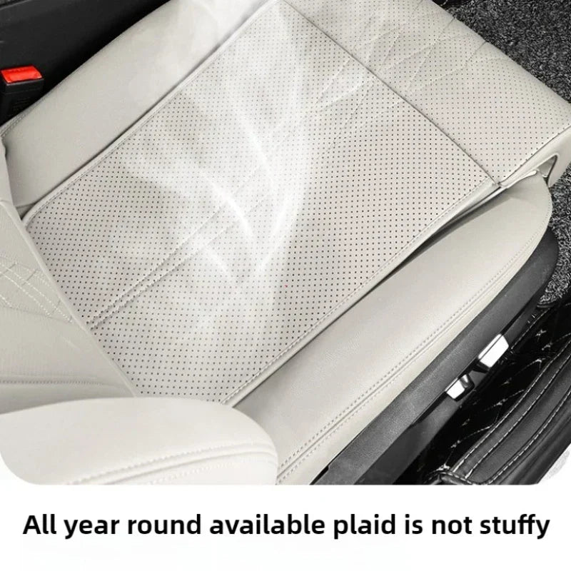 PU Leather Car Seat Thigh Support Cushion with Extended Leg Rest