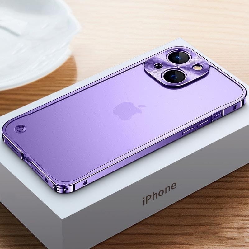 iPhone Aluminum Case with CNC-Machined Metal Frame