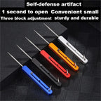 Compact Metal Outdoor Defense Tool Keychain