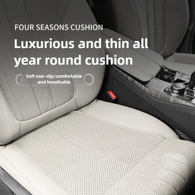 PU Leather Car Seat Thigh Support Cushion with Extended Leg Rest