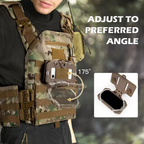 Tactical MOLLE Phone and Navigation Holder, 7 x 5 in