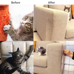 Self-Adhesive Cat Scratch Shield for Furniture, 6.5 ft or 9.8 ft