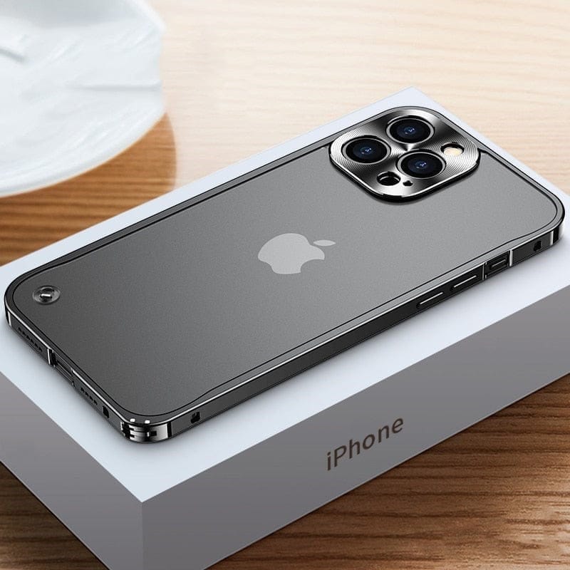 iPhone Aluminum Case with CNC-Machined Metal Frame