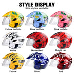 Kids’ Full-Face Motocross Helmet, Ages 3–9, ABS, 48–53 cm