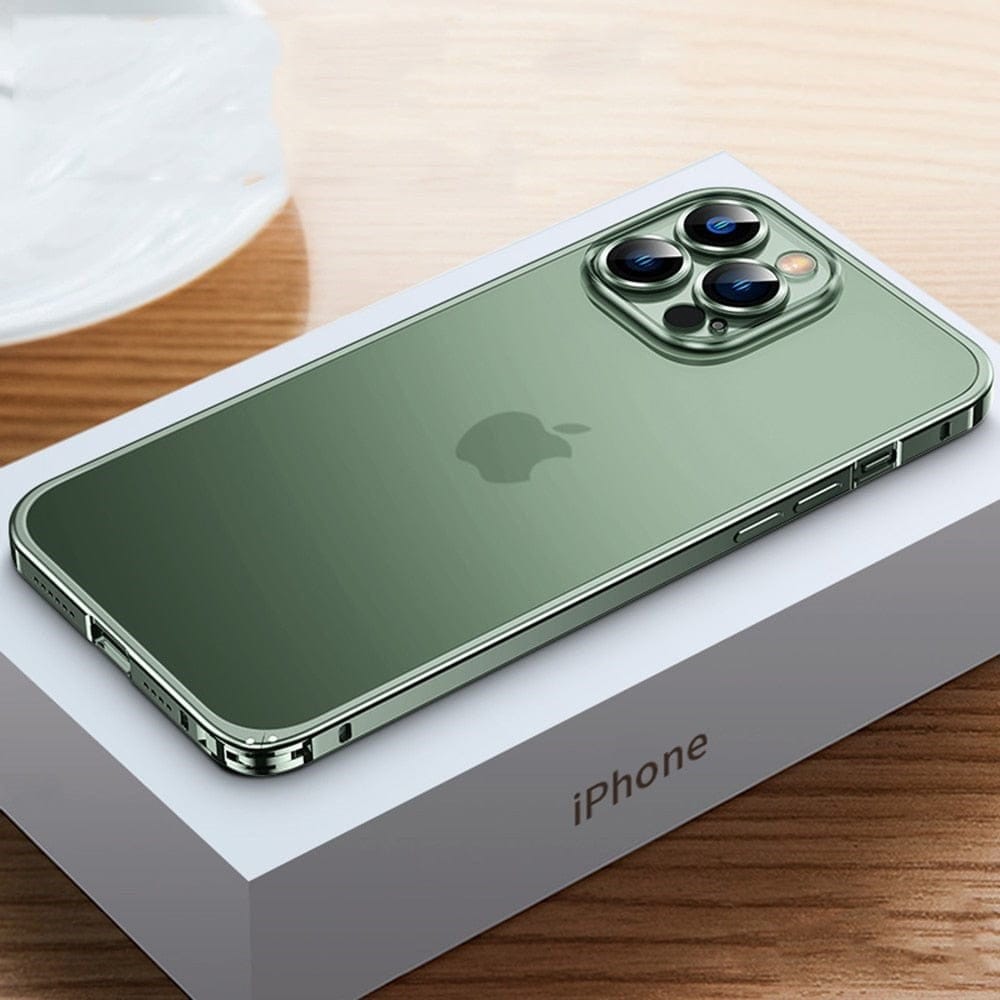 iPhone Aluminum Case with CNC-Machined Metal Frame