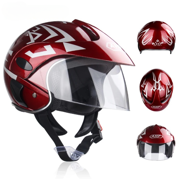 Kids’ Full-Face Motocross Helmet, Ages 3–9, ABS, 48–53 cm
