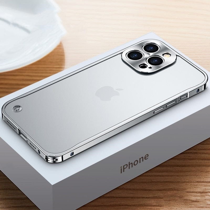iPhone Aluminum Case with CNC-Machined Metal Frame