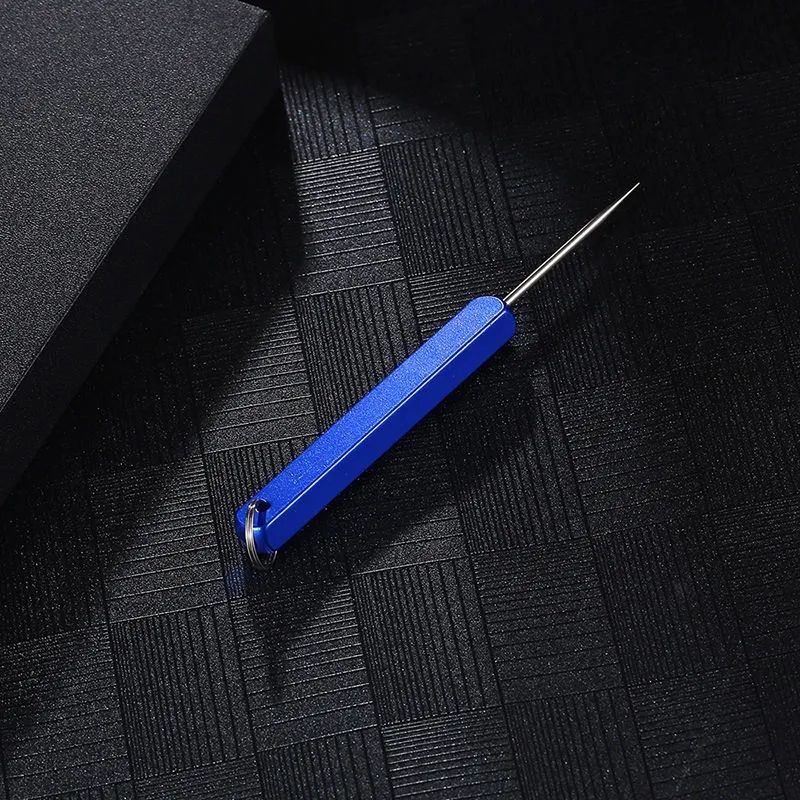 Compact Metal Outdoor Defense Tool Keychain