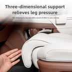 PU Leather Car Seat Thigh Support Cushion with Extended Leg Rest