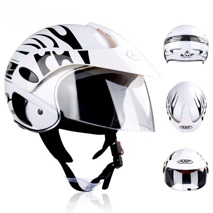 Kids’ Full-Face Motocross Helmet, Ages 3–9, ABS, 48–53 cm
