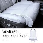PU Leather Car Seat Thigh Support Cushion with Extended Leg Rest