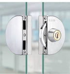 Sliding Glass Door Lock, Stainless Steel, 10–14 mm Glass