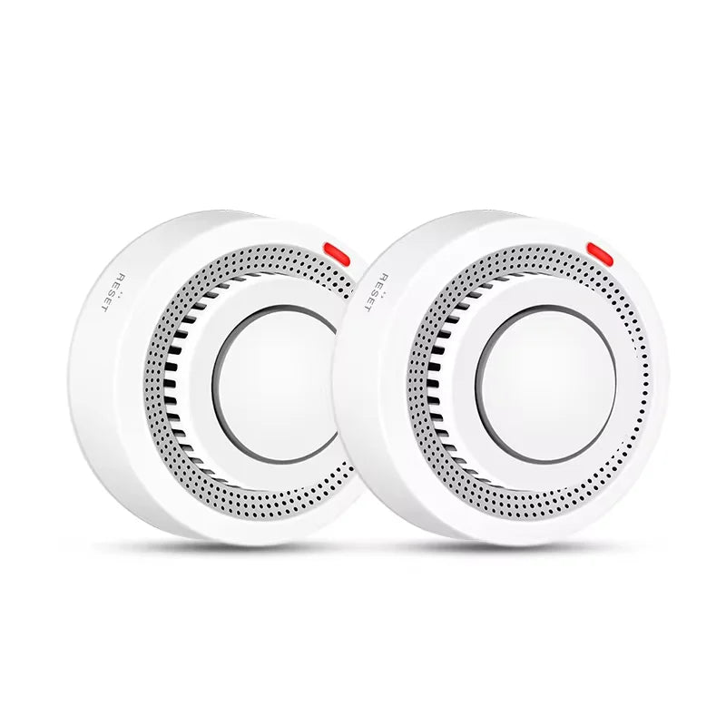 WiFi Smoke and Heat Detector with 85 dB Alarm, ABS, 8.0 cm