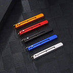 Compact Metal Outdoor Defense Tool Keychain