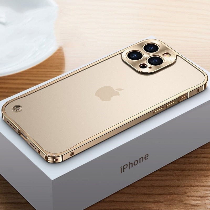 iPhone Aluminum Case with CNC-Machined Metal Frame