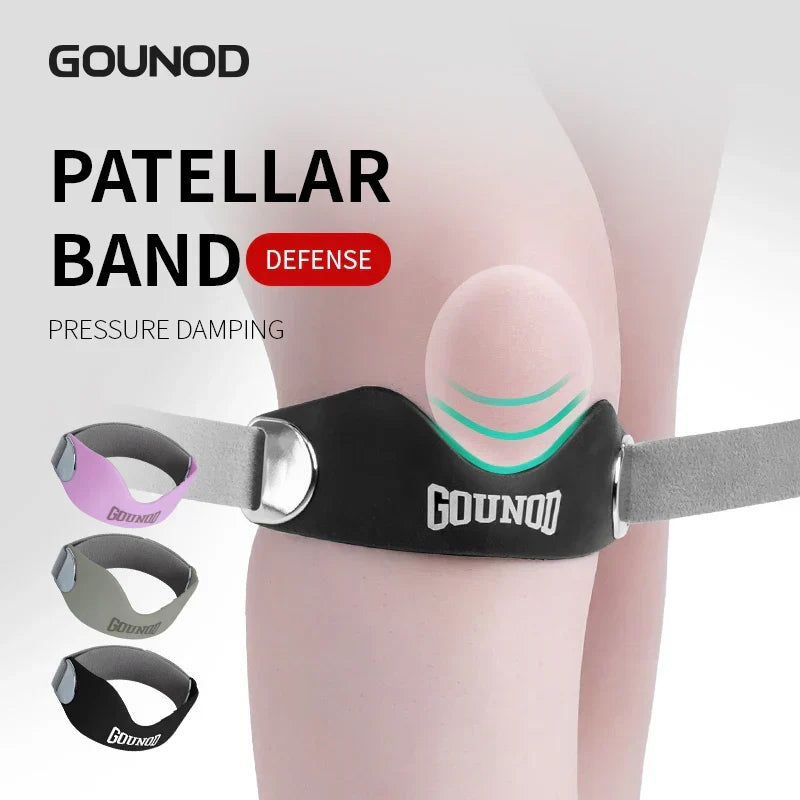 Adult Patella Knee Support Strap, 100% Polyester, Non-Woven